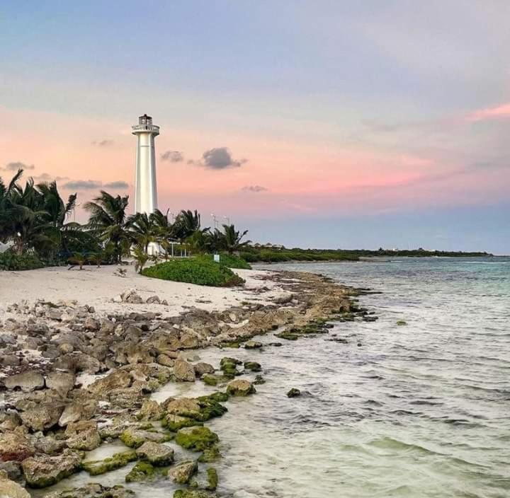 Hostal Jardin Mahahual Esterno foto